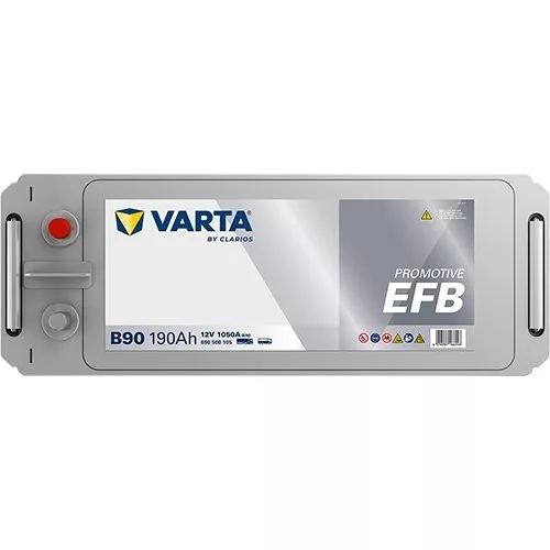 Autóakkumulátor Varta Promotive EFB 190Ah, 12V, 1050A, B90