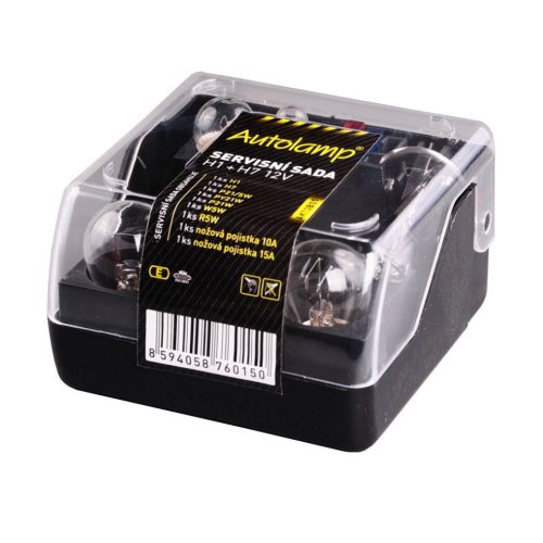 Kötelező felszerelés táska H1 és H7 izzókkal