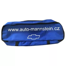   Chevrolet Auto-Mannstein textiltáska a kötelező felszereléshez - kék