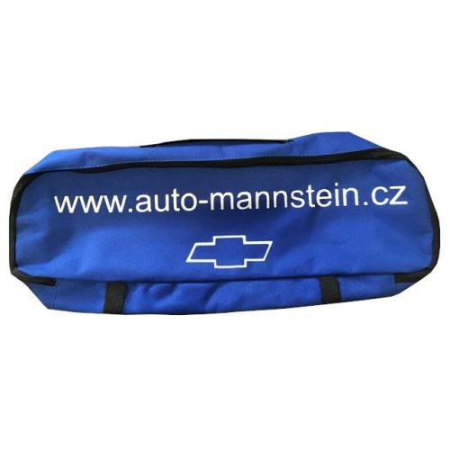 Chevrolet Auto-Mannstein textiltáska a kötelező felszereléshez - kék