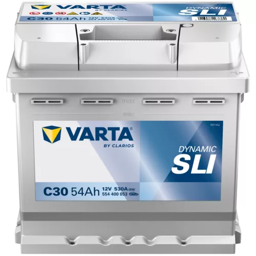 Autóakkumulátor Varta Silver Dynamic 54Ah, 12V, 530A, C30