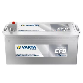 Autóakkumulátor Varta Promotive EFB 240Ah, 12V, 1200A, C40