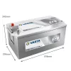Autóakkumulátor Varta Promotive EFB 240Ah, 12V, 1200A, C40