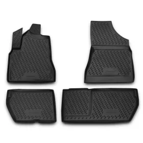   Peugeot Partner 2008-2018 (5 személyes) Novline méretpontos gumiszőnyeg szett