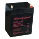 Tartalék akkumulátor Alarmguard 12V, 2,9Ah, 44A