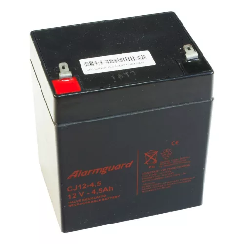 Tartalék akkumulátor Alarmguard 12V, 4,5Ah, 67A