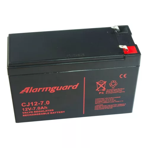 Tartalék akkumulátor Alarmguard 12V, 7Ah, 105A