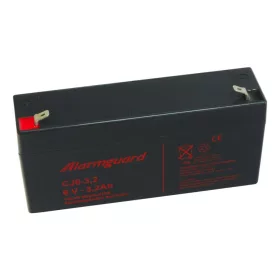 Tartalék akkumulátor Alarmguard 6V, 3,2Ah, 48A