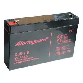 Tartalék akkumulátor Alarmguard 6V, 7,5Ah, 112A
