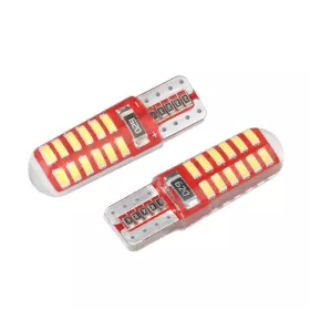 Szilikon SMD LED CANBUSizzó fehér - 01444