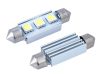 Izzó, VISION szofita, 41mm, 12V 3X5050 SMD LED, fehér, pár, CANBUS