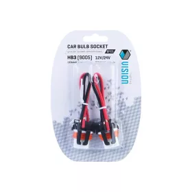 Kerámia izzófoglalat vezetékkel 15cm, HB3 (9005)