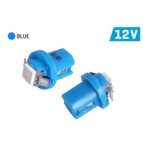BAX B8.5d 12V kék műszerfal LED - párban