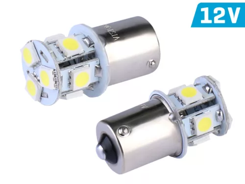 Izzó, VISION P21W BA15s 12V 8x5050SMD, fehér