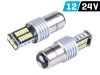 Izzó, VISION P21/5W BAY15d 12/24V 30x4014SMD, fehér