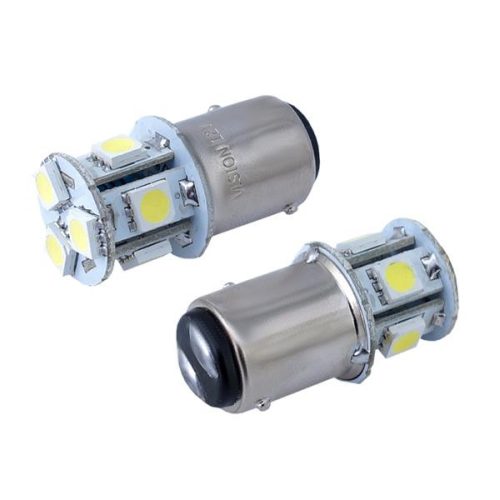 Izzó, VISION P21/5W BAY15d 12V 8x 5050 SMD led, 1db