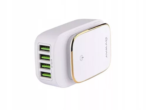 MYWAY Okos fali töltő 4XUSB 4.4A