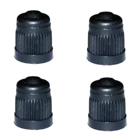 Szelepsapka, fekete műanyag (AUKPKVC-8B, BA-ZDK004).