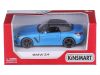 Makett autó, 1:34, Kinsmart, BMW Z4, kék