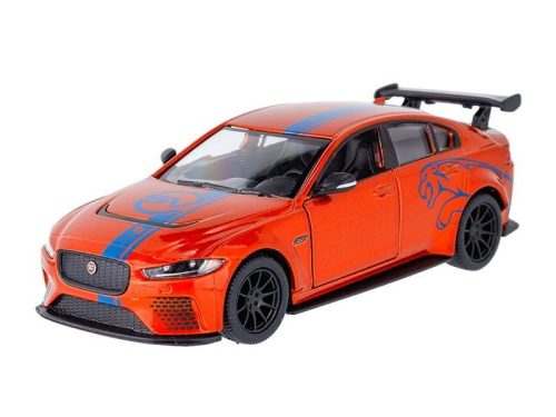 Makett autó, 1:38, Kinsmart, Jaguar XE SV Project 8, piros