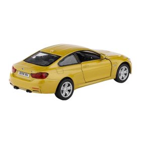 Makett autó, 1:32, RMZ BMW M4 coupe, sárga