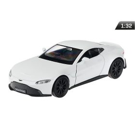 Makett autó, 1:32, Aston Martin Vantage, fehér