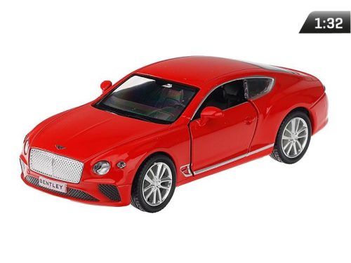 Makett autó, 1:32, Bentley Continental GT, piros