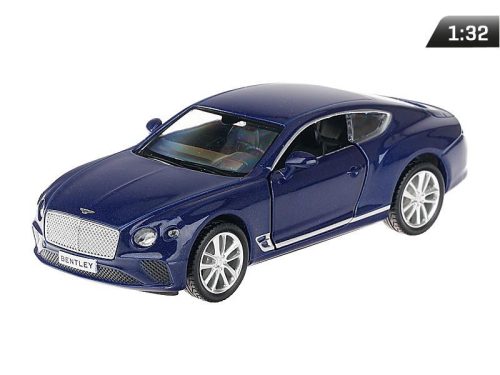 Makett autó, 1:32, Bentley Continental GT, sötétkék