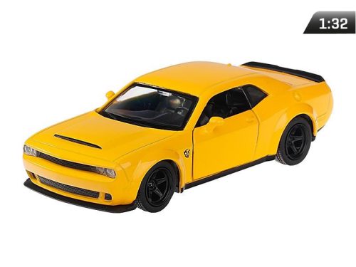 Makett autó, 1:32 Dodge Challenger STR, sárga