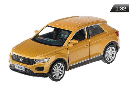 Makett autó, 1:32, Volkswagen T-ROC, sárga