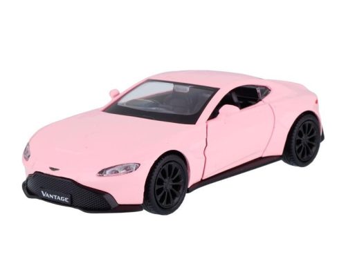 Makett autó, 1:32, RMZ Aston Martin Vantage 2018, rózsaszín