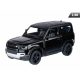 Makett autó, 1:36, Land Rover Defender, fekete-bordó