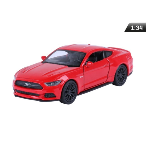 Makett autó, 01:34, 2015 Ford Mustang GT, piros.