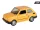 Makett autó, 01:34, PRL FIAT 126p, narancs.