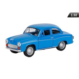 Makett autó, 01:34, PRL 105 Syrenkék.