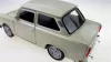 Makett autó, 01:34, PRL 601 Trabant, krém.