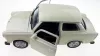 Makett autó, 01:34, PRL 601 Trabant, krém.