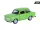 Makett autó, 01:34, PRL 601 Trabant celadon (zöld).
