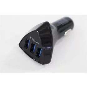Tripla szivargyújtó-USB adapter, gyorstöltő (4,2A)