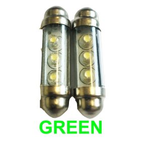 Szofita LED CSL2013-9G zöld izzó