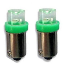 BA9S Zöld LED izzó - CSL2027G