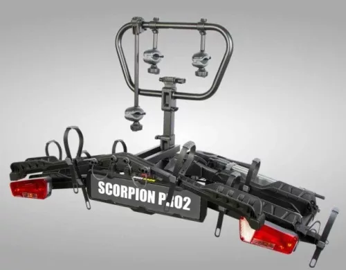 Nosič elektrokol na tažné zařízení BuzzRack Scorpion Pro 2 (2+1 kolo)