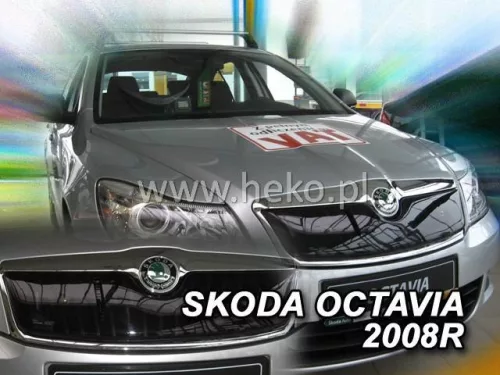 Hűtőrács téli takaró Škoda Octavia II. 2009-2013 (felső)