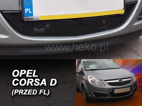 Opel Corsa D 2006-2011 Heko téli hűtőrács takaró