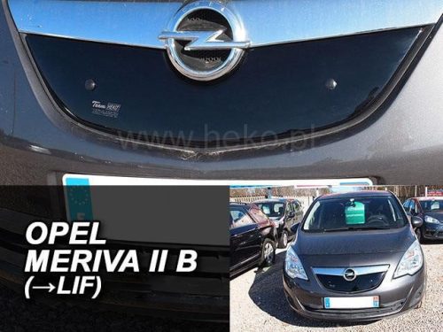 Opel Meriva B 2010-2014 (facelift előtti) hűtőrács téli takaró