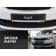 Skoda Rapid 2012-2019 (alsó, Style felszereltséghez nem alkalmazható) Heko téli hűtőrács takaró