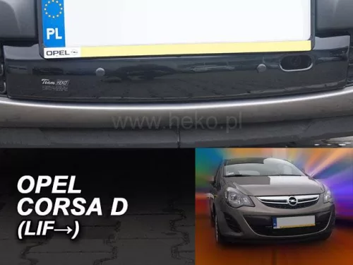 Opel Corsa D 2011-2014 Heko téli hűtőrács takaró