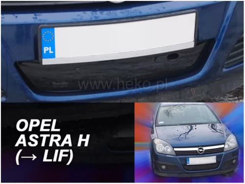 Hűtőrács téli takaró Opel Astra H 2004-2007 (alsó)