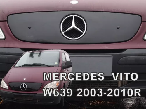Hűtőrács téli takaró Mercedes Vito/Viano 2003-2010 (felső)