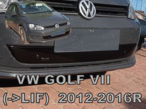 VW Golf VII. 2012-2016 (alsó) Heko téli hűtőrács takaró